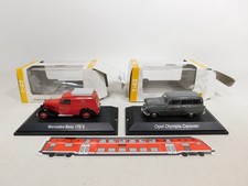 2x Schuco 1:43 Model 006254 Opel Post 006258 MB Reichspost NEUW+OVP #DH515-0,5