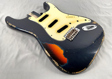MJT Official Custom Vintage Aged Nitro Guitar Body Mark Jenny VTS Blue 3lbs9oz