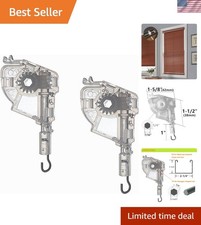 2pcs Low Profile Wand Tilter Mechanism with 7/32" Hexagon Shaped Gear Hook Co...