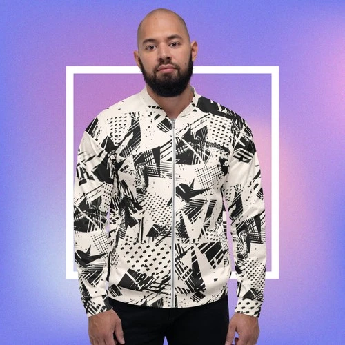 Unisex Bomber Jacket - product listing photo