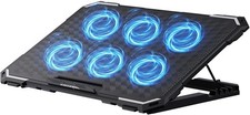 Laptop Cooling Pad with 6 Cooling Fans Cooling Pad for Laptop Fan 13-15.6 Inch