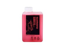 Shimano Mineral Oil Brake Fluid 16.9oz 500mL , Pour Pink