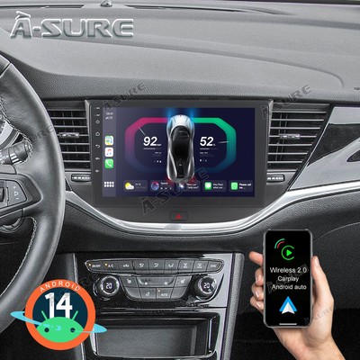 Android 14 CarPlay Autoradio Für Opel Astra K 2015-2019 GPS NAV 2G+32G Bluetooth