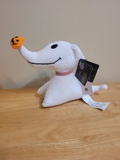 Nightmare Before Christmas 5.5  ZERO GHOST DOG Plush 30th Anniversary with Tag