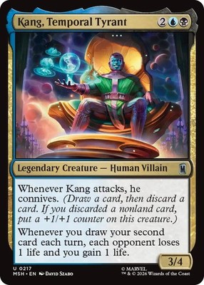 NM - Kang, Temporal Tyrant MSH - 217 Marvel Super Heroes