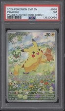 Pikachu Pokemon Paldea Adventure Chest #088 PSA 7 #1