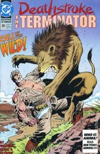 Deathstroke the Terminator #26 FN 1993 Stock Image