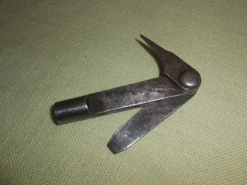 Unknown Civil War Carbine or Confederate Rifle Nipple Wrench Multi Tool