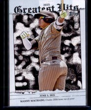 2026 Topps #GH-13 Manny Machado 2025 Greatest Hits