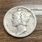 1935-S MERCURY SILVER DIME ACTUAL Coin Get Today & Save & Fill Your Collection