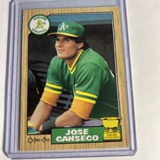 1987 Topps - Jose Canseco #620