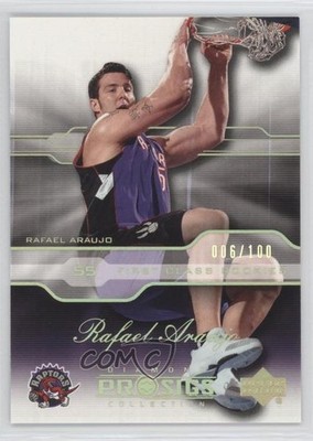 2004-05 Pro Sigs Diamond Collection Gold 6/100 Rafael Araujo #98 Rookie RC 0a7