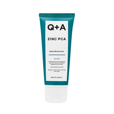 Q+A Zinc PCA - krem do twarzy z cynkiem PCA przeciw niedoskonałościom, 75ml