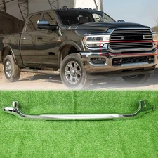 Front Bumper Upper Lower Grille Molding Trim Chrome For RAM 2500 3500 2019-2024