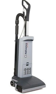 Nilfisk Advance VU500 12'' Upright Vacuum Model Number HEPA 107404753, Grey