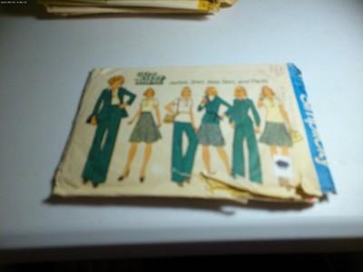 Jacket Shirt Skirt Pants 10 Simplicity 7070 Sewing Pattern  Safari Travel Set 16