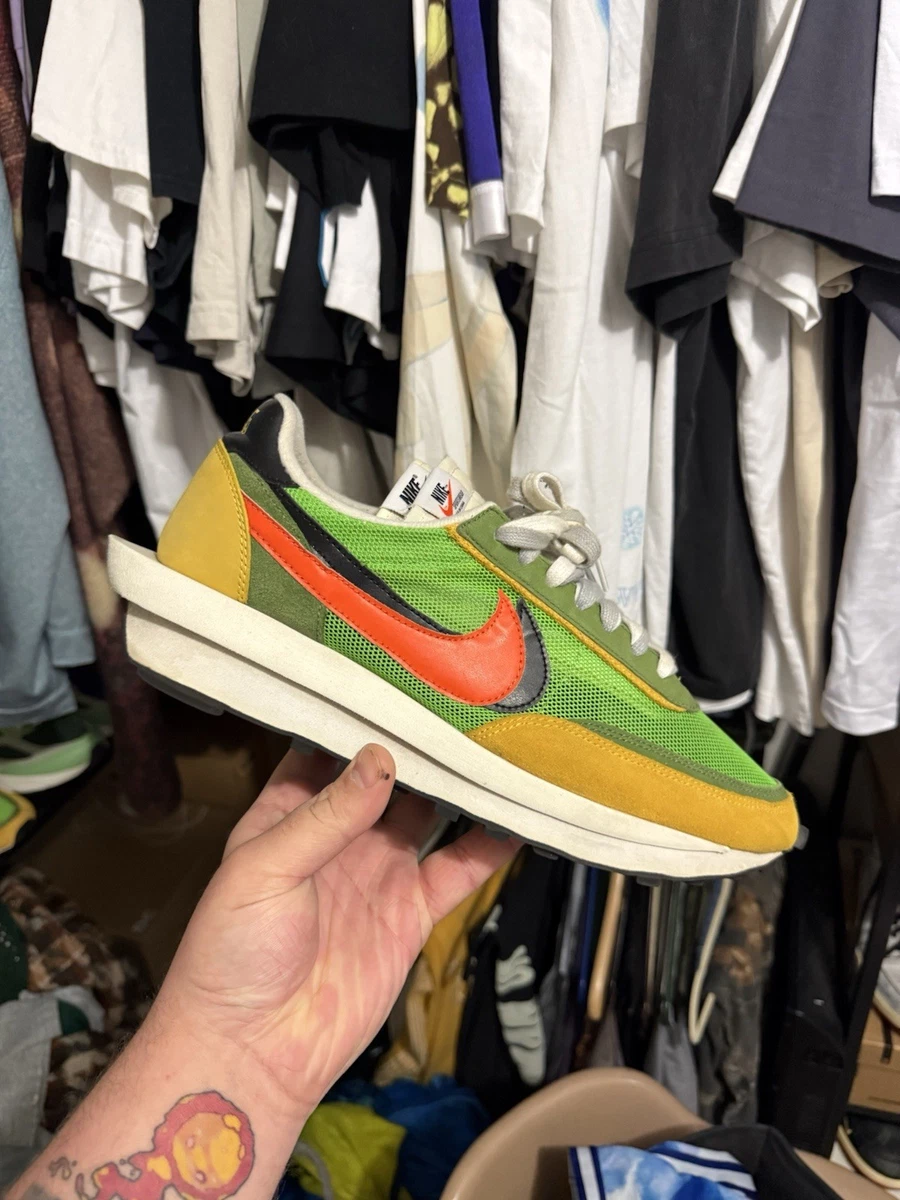 Nike sacai x LDWaffle Green Gusto | eBay
