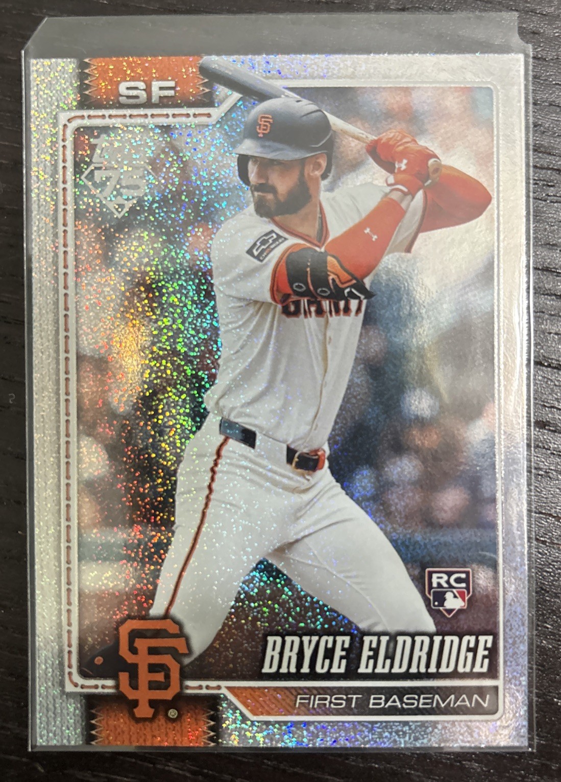 2026 Topps Series 2 Bryce Eldridge RC Sandglitter #406 Giants