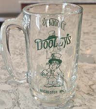 New Dooley's Rochester MN Minnesota Beer Mug Stein Glass Handle Vintage Rare
