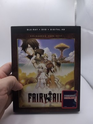 Fairy Tail Zero Episodes 266 - 277 Bluray/DVD w/ Slipcover