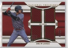 2024 Panini National Treasures Game Gear Swatches Quad /99 Druw Jones 16wc