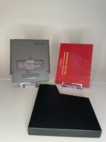 Karnov Nintendo NES Cartridge & Manual TESTED
