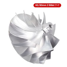 77 Billet Turbo Compressor Wheel Gtp38 For 94-03 Ford Powerstroke Diesel 7.3l