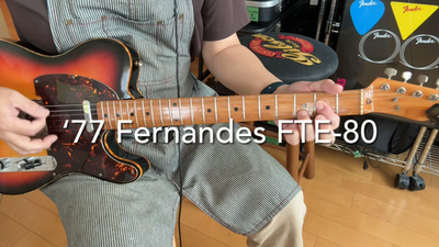 Fernandes FTE-80 Super Grade '77 Vintage MIJ Electric Guitar Made
