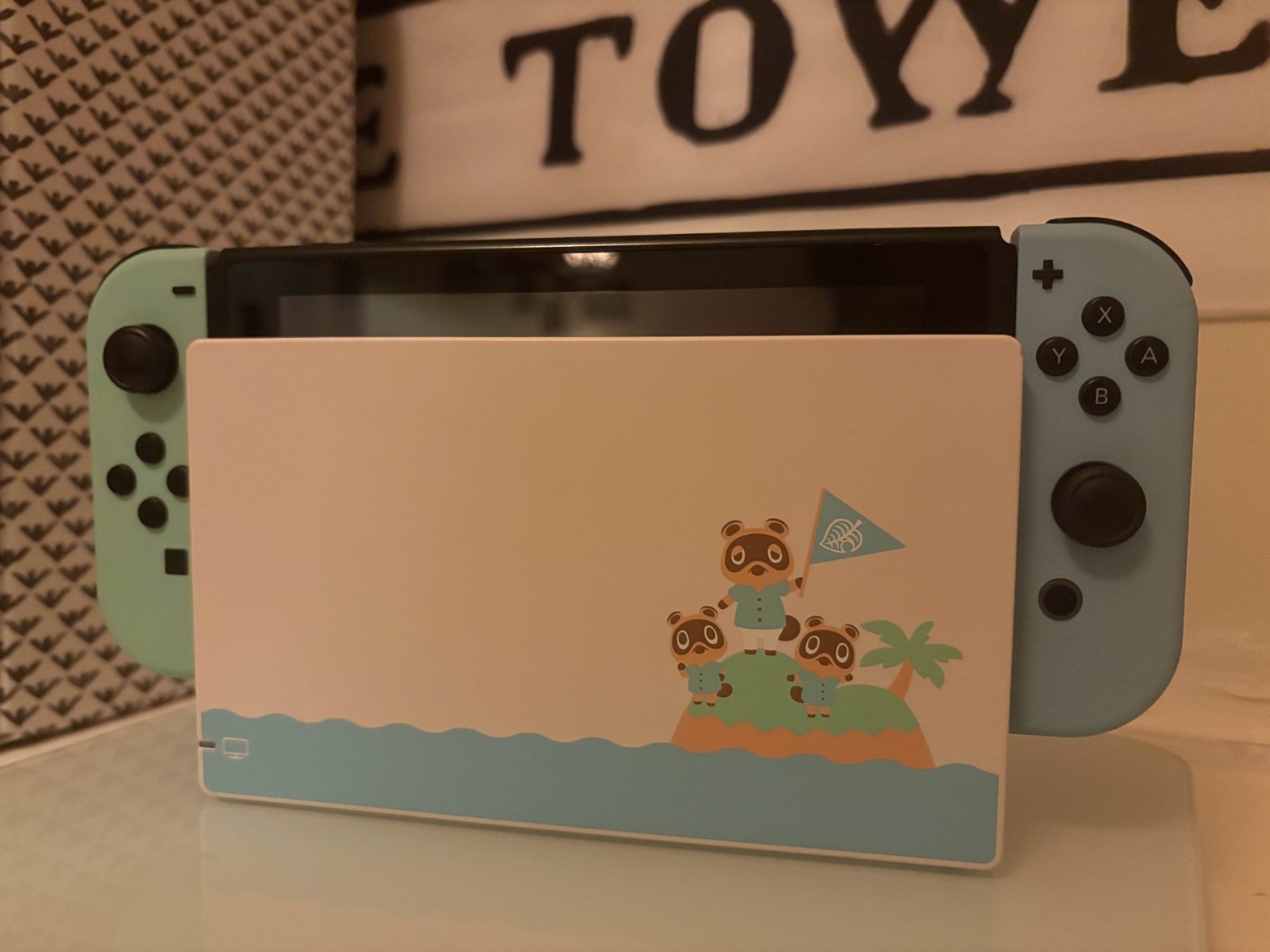 Nintendo Switch Animal Crossing Horizons Edition Game Console Bundle