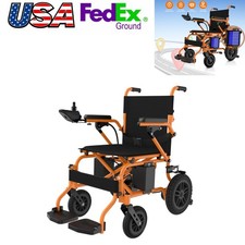 500W Foldable Electric Lightweight Intelligent Wheelchair Powerchair For Seniors