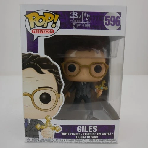 Funko Pop! Buffy The Vampire Slayer Rupert Giles #596 Vaulted Retired 2017