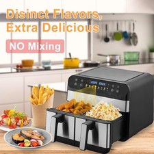 Air Fryer Toaster Oven Combo 9.5QT Digital 8-in-1 Air Fryer