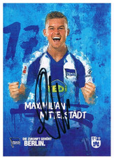 Maximilian Mittelstädt, original Autogramm, Saison 2019/2020, Motiv Hertha BSC