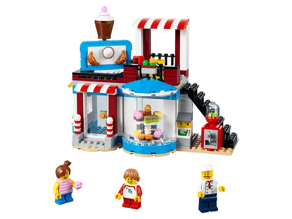 LEGO Creator “3-in-1” (31077) Modular Sweet Surprises (New & Sealed) Retired Set - Image 3 of 4