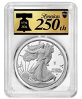 2026-W Proof $1 American Silver Eagle PCGS PR70DCAM American 250th Privy Mark