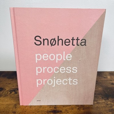 SNØHETTA : People, Process, Projects Hardcover Architecture Book Forlaget Press