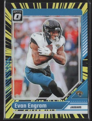 2024 Donruss Optic #92 Evan Engram Electricity Holo #/75