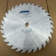 Montgomery Ward Powr-Kraft 10" Circular Table Saw Blade 84-6990 Krome A Loy USA