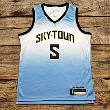 Nike Angel Reese #5 WNBA Chicago Sky Rebel Edition Blue Jersey Youth Size Medium