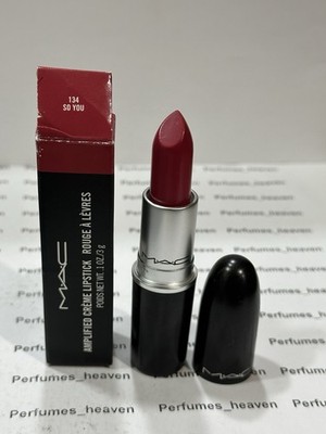 MAC Amplified Creme Lipstick  134 So You Full Size 3g With Box