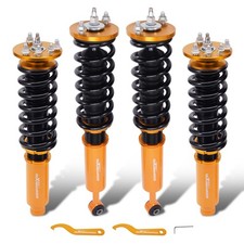 Coilovers Shocks 24 Click Damper Adjustable For Honda Accord 03-07 Acura 04-08
