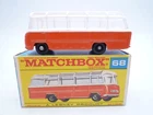 VINTAGE MATCHBOX LESNEY No.68b MERCEDES BENZ COACH IN ORIGINAL BOX 1965
