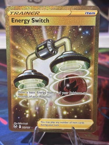 Pokemon 2022 SWSH Silver Tempest Energy Switch 212/195 Secret Rare Near Mint