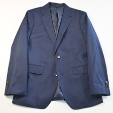 Bonobos 40R Navy Blue Wool Tailored Soft Shoulder Blazer Suit Jacket Sport Coat