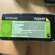 Image of Lexmark 702HY Yellow Toner High Capacity Cartridge