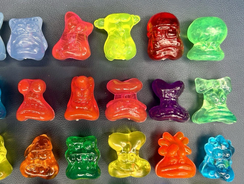 Crazy Bones Original Series 1 Complete Classic Set of 60 Figures Including Eggy - Image 4 of 4