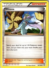Winona 96/108 Uncommon Roaring Skies Pokemon Heavily Played on eBay