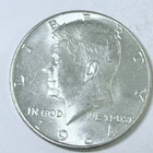 1964 Kennedy Half Dollar 90% Silver Circulated Coin Free Shipping #8867
