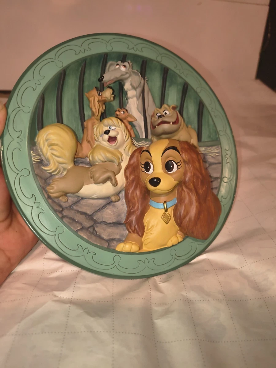 Lady and the Tramp Plate Indiana Disney Plates 1968-Now for sale