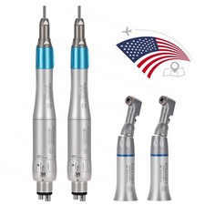 NSK Style Dental Slow Low Speed Handpiece Straight Contra Angle Air Motor 4/2 H